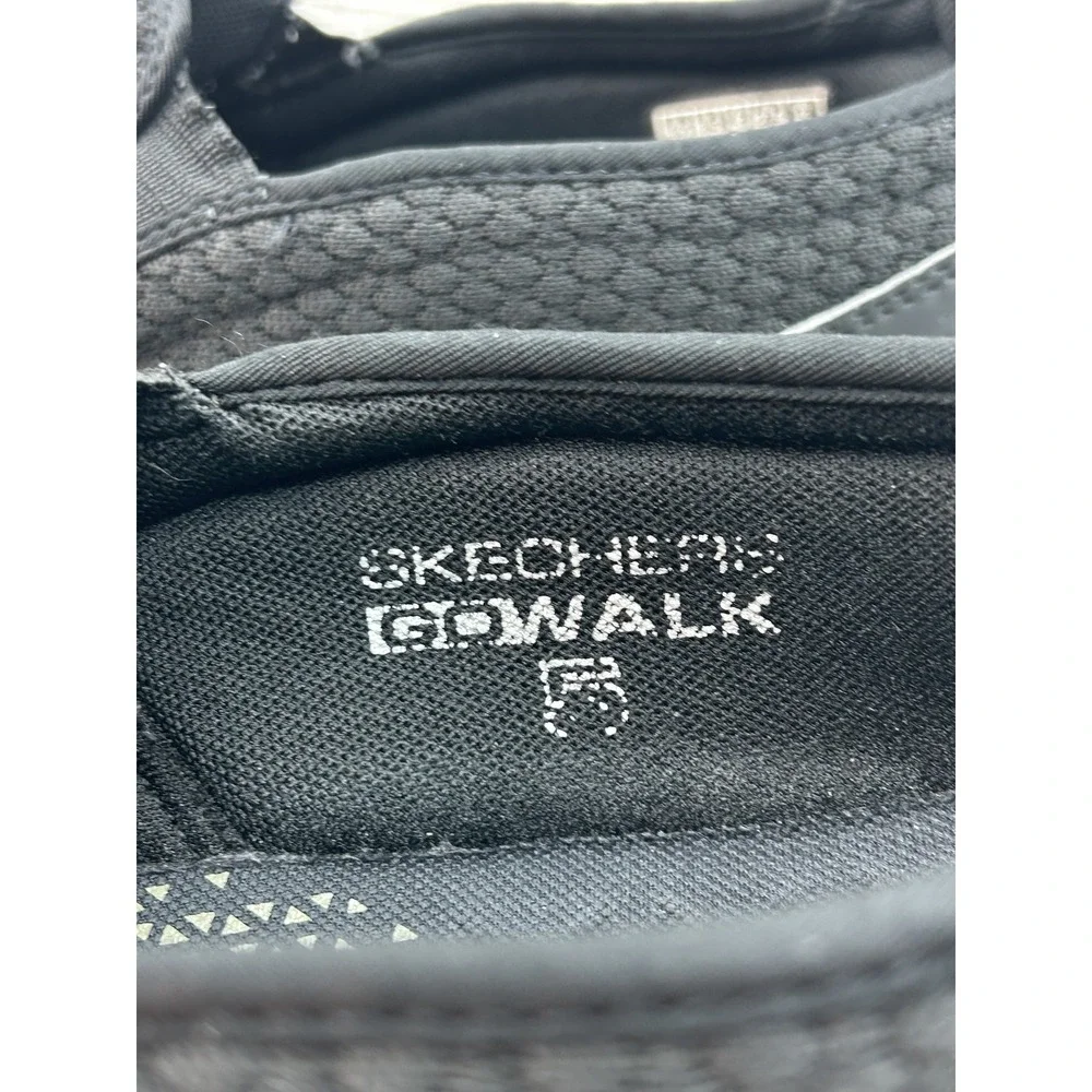 Skechers GOwalk 5 Slip On Shoes Men 9.5 XXWideBlack ULTRA GO Air Cooled Goga Mat